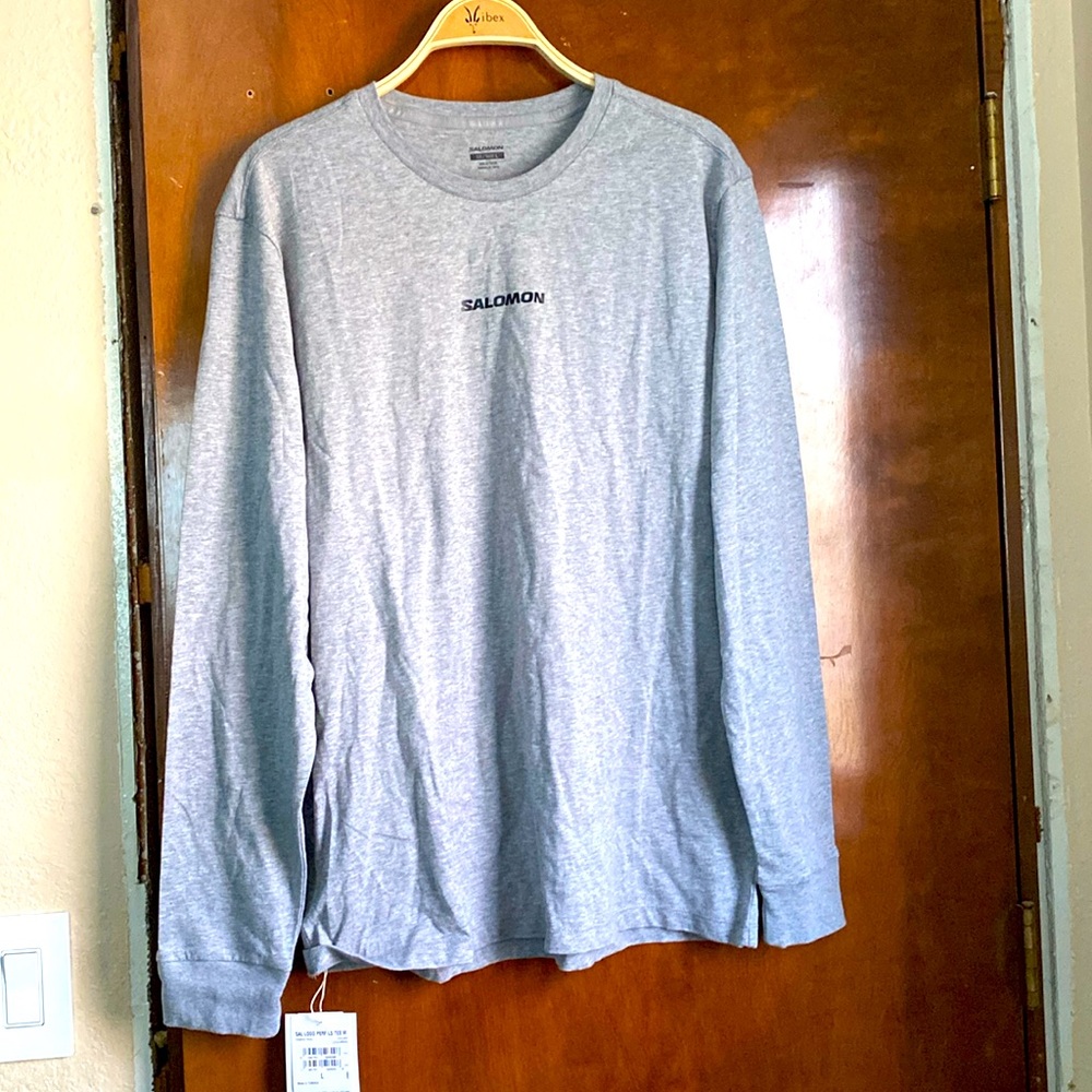 Salomon Logo Perf LS Tee